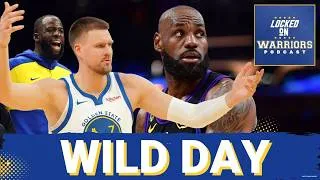 Thumbnail: Golden State Warriors React as Draymond Green Opts Out and Kristaps Porzingis RETURNS