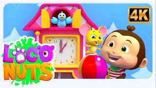 Thumbnail: Hickory Dickory Dock | Fun Nursery Rhymes for Kids | Baby & Toddler Songs