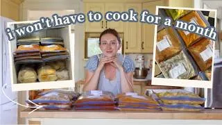 Thumbnail: Dump & Go Freezer Meals For Postpartum - A MONTH OF MEALS FOR MY FREEZER!