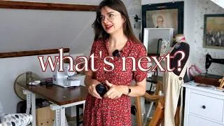 Thumbnail: Cleaning My Chaotic Sewing Studio ✂️ + A Little Chat About the Future