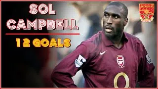 Thumbnail: Sol CAMPBELL ➥ All 12 Goals | Arsenal ● 2001-2006, ²⁰¹⁰ [HD]
