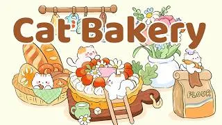 Thumbnail: Cat Bakery 🥖🥞Lofi Kitty🍓2 Hour Cafe Song 🍒Stream cafe☕ cute & relaxing 🎶 Make Your Day Better