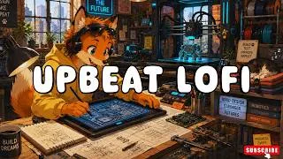 Thumbnail: Upbeat Lofi ✨ Uplifting High Tempo Lofi for Reaching Your Peak Productivity