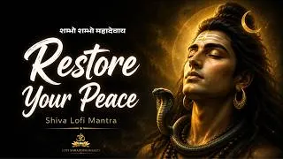 Thumbnail: Restore Your Peace | Shambho Shambho Mahadevaya 🔱 Shiva Chant Lofi