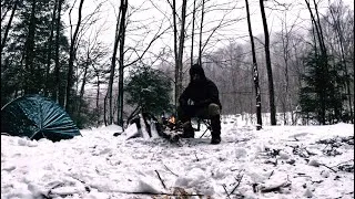 Thumbnail: U.S. Marine Solo Survival: Deadly Cold Snowstorm & Winter Camping by a Wild River