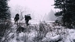 Thumbnail: Caught in a Heavy Snowstorm | Extreme Multi-Day Snow Camping & Survival With a U.S. Marine