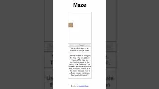 Thumbnail: Maze Demo