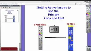 Thumbnail: Active Inspire - Changing From Studio to Primary Look and Feel