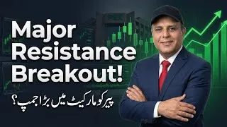 Thumbnail: PSX Major Resistance Breakout? KSE 100 Index Analysis & Monday Outlook