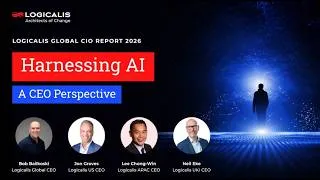 Thumbnail: CIO Report 2026: Harnessing AI. A CEO perspective
