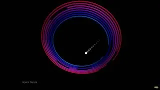 Thumbnail: Can the Ball  Escape the Concentric Rings? 😮 (Satisfying 3D Physics Loop)