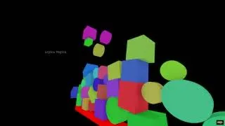Thumbnail: Turn 🎧. This 3D Physics Simulation Will Calm Your Brain 🧠 (Satisfying Generative ASMR)