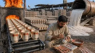 Thumbnail: Intelligent Art of Making Tea Mugs by Pakistani Artisan | Coffee Cup Process 