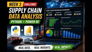 Thumbnail: Week 3 Challenge | Real-World Supply Chain Analysis with Python & Power BI