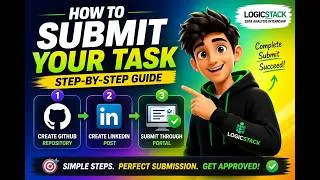 Thumbnail: LogicStack Internship Task Submission Guide (Step-by-Step)
