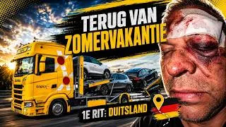 Thumbnail: Zomervakantie voorbij… na een klein ongelukje weer de weg op! - Vlog 209