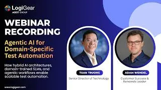 Thumbnail: Agentic AI for Domain-Specific Test Automation | Webinar Recording
