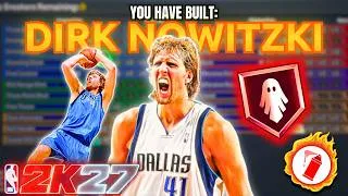 Thumbnail: Best DIRK NOWITZKI BUILD in NBA 2K27! (INSANE POST SCORER)