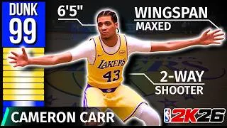 Thumbnail: Best 99 DUNK BUILD in NBA 2K26! (Final build of the year)