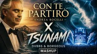 Thumbnail: Andrea Bocelli vs DVBBS & Borgeous - Con Te Partirò vs TSUNAMI (Fresia & Nanni Mashup)