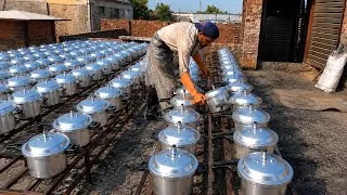 Thumbnail: Complete Manufacturing Process Of PRESSURE COOKERS In Pakistani Factory with amazing Workmanship 