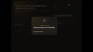 Thumbnail: Turn News Overload Into Clear Insights in Seconds - AI Web Recap (Live Demo)