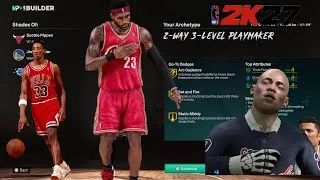 Thumbnail: I MADE THE BEST 6’9 GUARD IN 2K27!! DEMIGOD SAFE BUILD 2-WAY-3 LEVEL PLAYMAKER!!