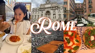 Thumbnail: ROME TRAVEL VLOG 2026 | exploring Rome, best places to eat, going to my first Rome Open!
