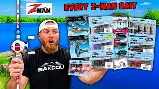 Thumbnail: Z-Man ONLY Fishing Challenge (Crazy Hidden Pond)