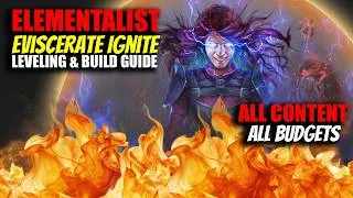 Thumbnail: Eviscerate Ignite Elementalist | When you just want to watch the world Burn | POE 1 3.29
