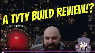Thumbnail: Tyty Reviewing my Build!?! | I feel like an excited little girl | POE 1 3.29