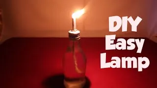 Thumbnail: Homemade Fire Lamp Using Waste Glass Bottle | Easy DIY | Kerosene Lamp #diy #lamp #easydiy #diycraft