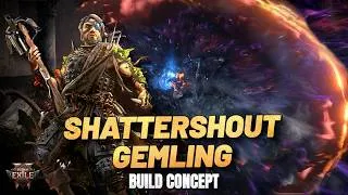 Thumbnail: Screenwide Destruction - PoE 2 0.5 Glacial Bolt Shattershout Gemling
