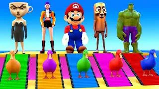 Thumbnail: Long Slide Game With Cow Elephant Gorilla Hippopotamus Tiger 3d Animal Game Funny 3d Animals