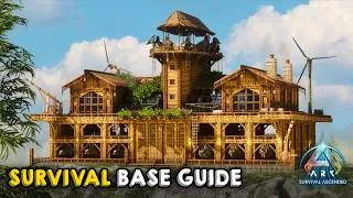 Thumbnail: All-in-One Survival Base with HUGE Dino Pen | ARK: Survival Ascended