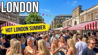 Thumbnail: 🇬🇧 LONDON WALK 🔥 Chelsea & Knightsbridge BUSY on a Hot Summer Day | King's Road & Harrods