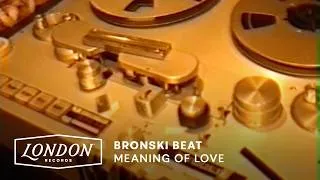 Thumbnail: Bronski Beat - Meaning Of Love (Studio Session) [Rare Footage]