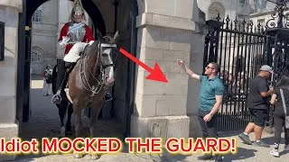 Thumbnail: Idiot tries to Provoke Royal Guard 😡— Calm Response Leaves Him Speechless.