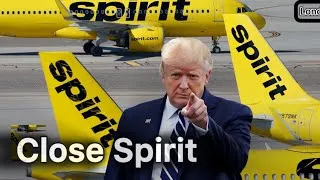Thumbnail: Spirit Airlines CLOSED?! What Donald Trump Has To Do With It