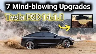 Thumbnail: 7 INSANE Tesla FSD Updates that has shocked Owners | Dash Cam Videos FSD 14.1.1