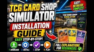 Thumbnail: Pokémon TCG Installation Made Easy – Full Step-by-Step Tutorial #tcgcardshopsimulator