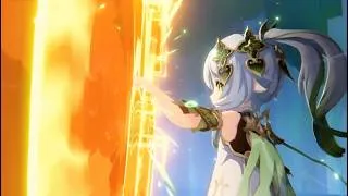 Thumbnail: Genshin Impact 6.6 Cutscene: Traveler, Wanderer & Nahida vs Dottore | Nahida Kills Dottore (JP Dub)