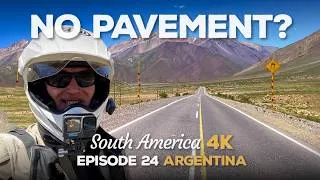 Thumbnail: Gravel, Lava, and Ruta 40 • South America Motorcycle Adventure (4K) [S2.E24]