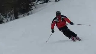 Thumbnail: federico ferrero  on wet spring snow & ATOMIC SKI TI SL RACE