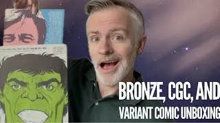Thumbnail: Comic book unboxing — rare 1970s magazine, variant covers + more!