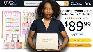 Thumbnail: DIY Testing DOUBLE RHYTHM gel polish from AMAZON