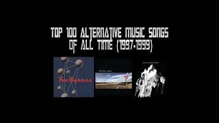 Thumbnail: Top 100 Best Alternative songs of 1997 1999 RANKED