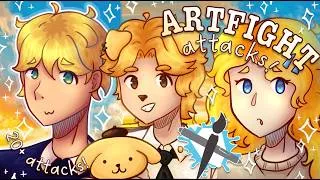 Thumbnail: 20+ ATTACKS IN ONE WEEK?! 💪 Revenging EVERY Attack! | Art Fight 2026 Speedpaint