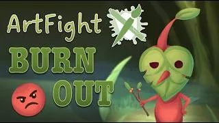 Thumbnail: How to Avoid BURN-OUT During ARTFIGHT! 🍃 | Tips and Tricks! Art Fight 2026 Speedpaint