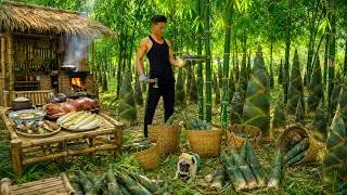 Thumbnail: Harvest & Sell Bamboo Shoots - Braise Fish With Bamboo Shoots - Plant Vegetables, Raise Animals